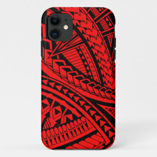 Samoaans tattoo patroon iPhone 11 hoesje