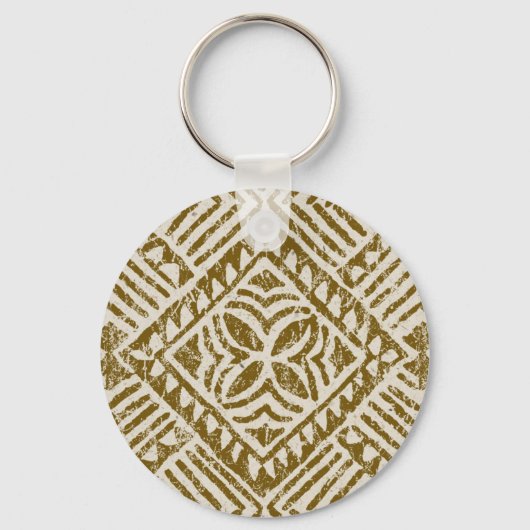 Samoaanse tapa  tropische sleutelhangers (Voorkant)