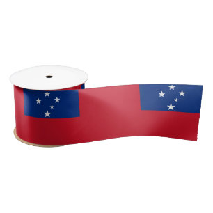 Samoaanse vlag & Samoa reizen, vakantie/sport Lint