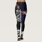SAMOAANSE WORTELS LEGGINGS (Achterkant)