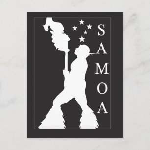 SamoaBlackWhite.ai Briefkaart