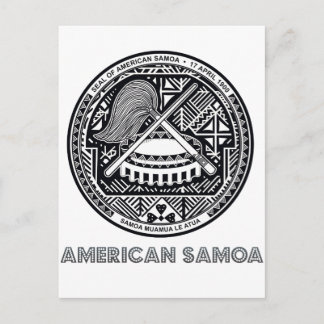 Samoan Emblem Briefkaart