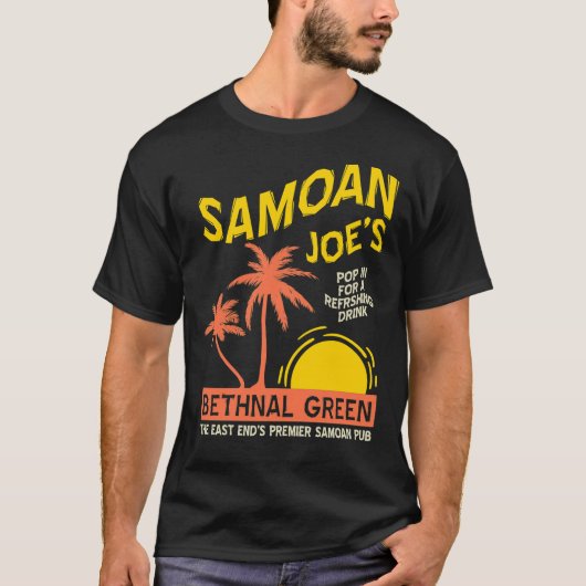 Samoan Joes Lock Stock And Two Smoking Barrels Ess T-shirt (Voorkant)