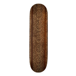 Samoan Tapa Surf Skateboard