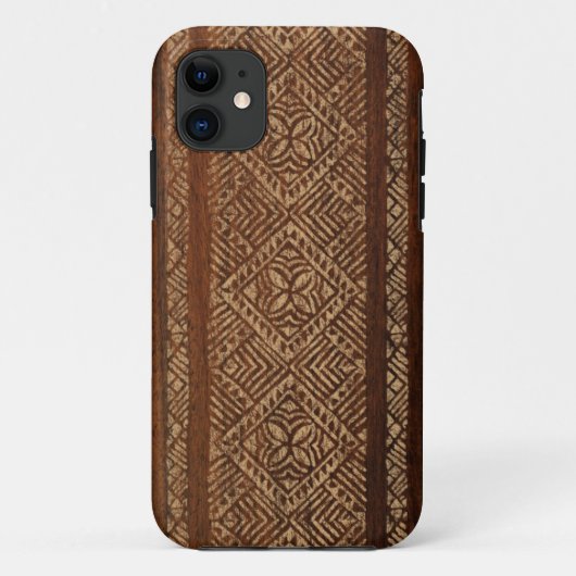 Samoan Tapa Surfboard iPhone 5 Hoesjes (Achterkant)