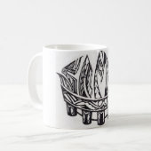 Samoan Tribal Design mok (Voorkant links)