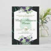 Samoan Tuiga 21e Invitation (Debout devant)