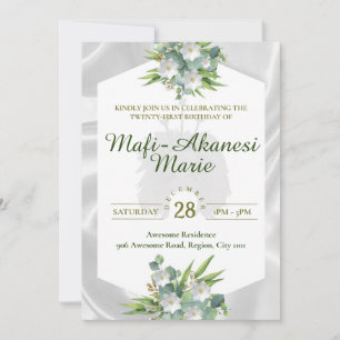 Samoan Tuiga 21e uitnodiging