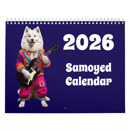 Samojed Kalender (Hoes)