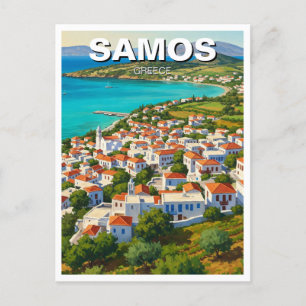Samos Griekenland Reizen Briefkaart