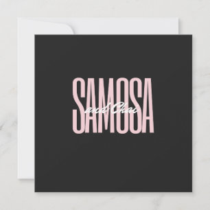 samosa en chai T-Shirt Kaart