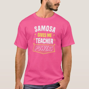 Samosa geeft me doctoraalbevoegdheden Funny Profes T-shirt