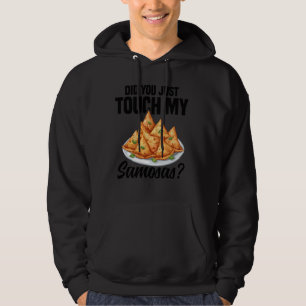 Samosa's maken Indiaas eten Vegan Bevroren Samosa' Hoodie