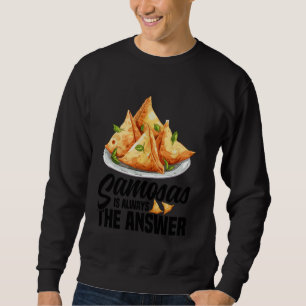 Samosa's maken van Indiaas voedsel Samosa voedsel Trui