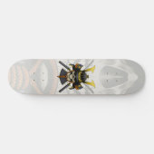 Samouraï Japonais Crânes Katanas Skateboard (Horz)
