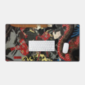 SAMOURAÏ LUTTANT CONTRE UN CRAPAUD SERPENT GÉANT (Clavier et souris)