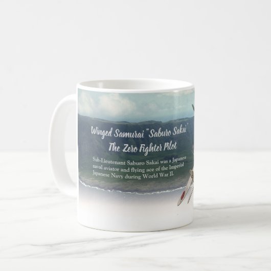 Samouraïs à ailes de tasse d'art d'aviation ": (Devant gauche)