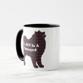 Samoyed BFF Mug (Devant gauche)