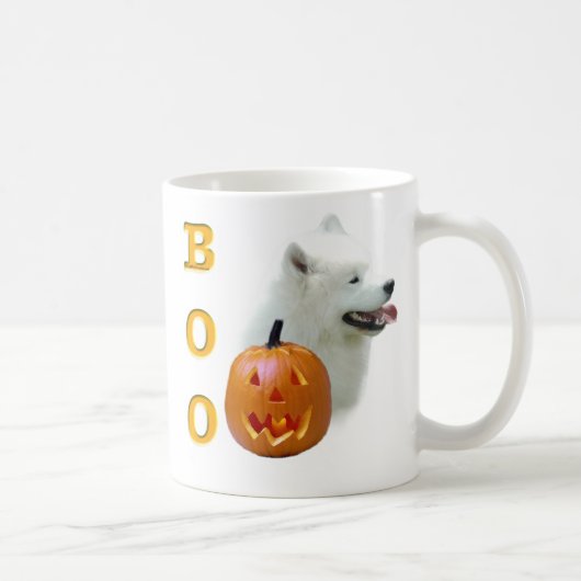 Samoyed Boo Koffiemok (Rechts)