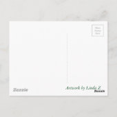 Samoyed Briefkaart (Achterkant)