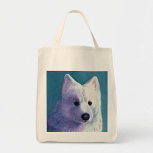 Samoyed Canvas tas - "Boeddha"