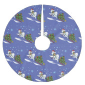 Samoyed De kerstboom thuis Rok (Voorkant)