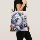 Samoyed Draagtas (Dichtbij)