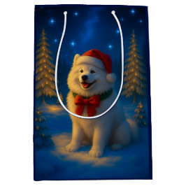 Samoyed Holiday  Medium Cadeauzakje