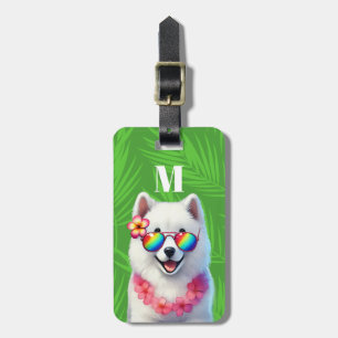 Samoyed-hond bagage labels