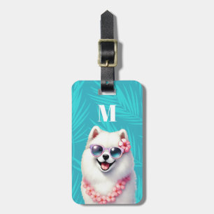 Samoyed-hond bagage labels