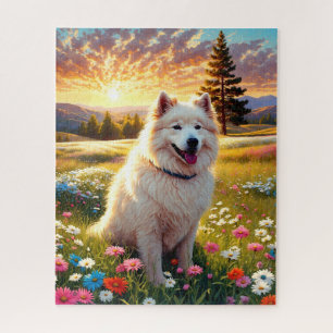 Samoyed hond legpuzzel