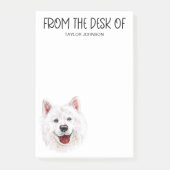 Samoyed Lover Post-it Notes (Voorkant)