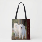 Samoyed Lovers Draagtas (Voorkant)