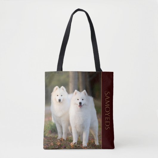 Samoyed Lovers Draagtas (Voorkant)