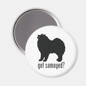 Samoyed Magneet (Voorkant / Achterkant)