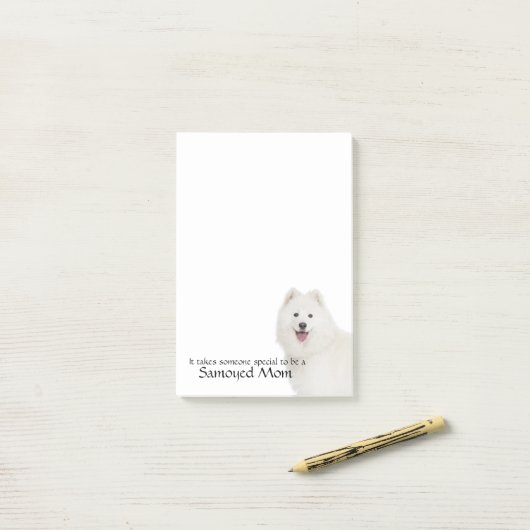Samoyed mam Post-It Notes (Op bureau)
