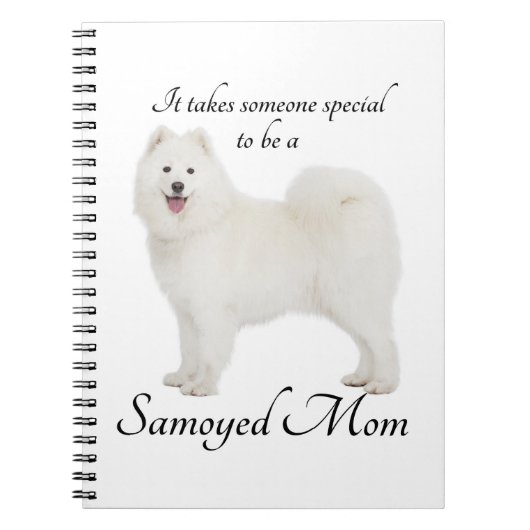 Samoyed mama Notitieboek (Voorkant)