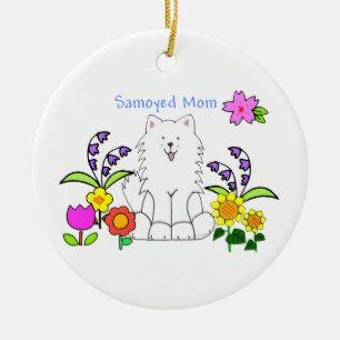 Samoyed mama Ornament