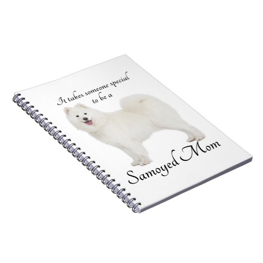 Samoyed Maman Carnet (Côté Droit)
