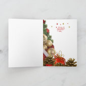 Samoyed Merry Christmas Kaart (Binnen)