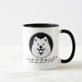 Samoyed Mom Custom Established Pop Art Samoyed Mok
