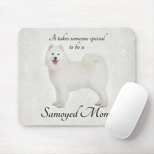 Samoyed Mousepad Muismat (Met muis)