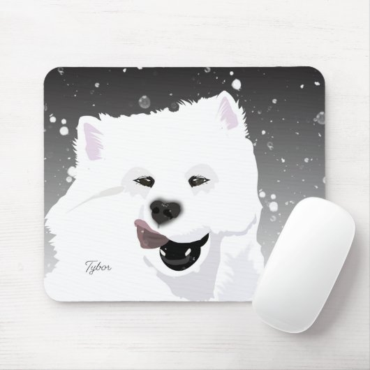Samoyed Muismat (Met muis)