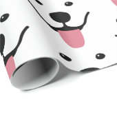 Samoyed omlooppapier glimlachen cadeaupapier (Rol Hoek)