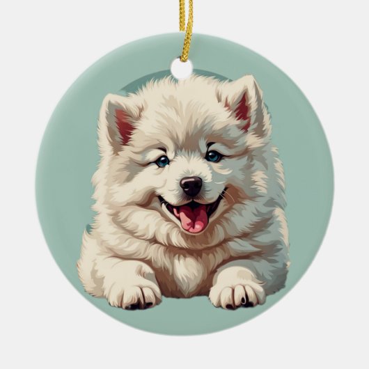 Samoyed Ornament (Voorkant)