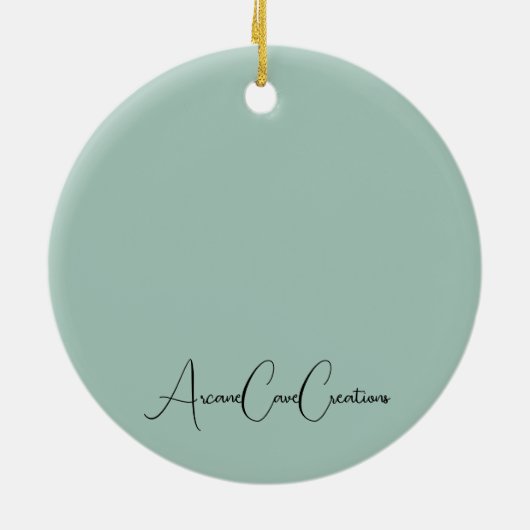 Samoyed Ornament (Achterkant)