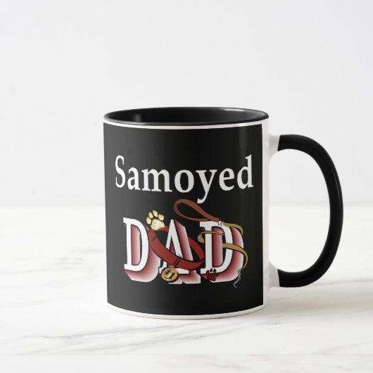 Samoyed Papa Mug (Droite)