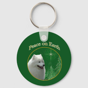Samoyed Peace Sleutelhanger