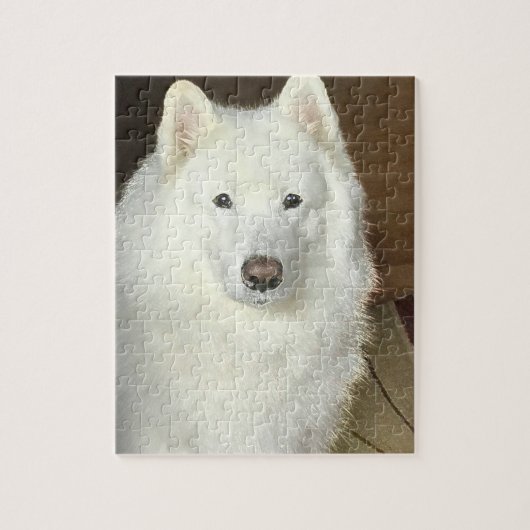 Samoyed Puzzle Legpuzzel (Verticaal)