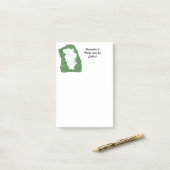 Samoyed Relaxation Post-it® notes, 4 x 6 inch Notes (Op bureau)